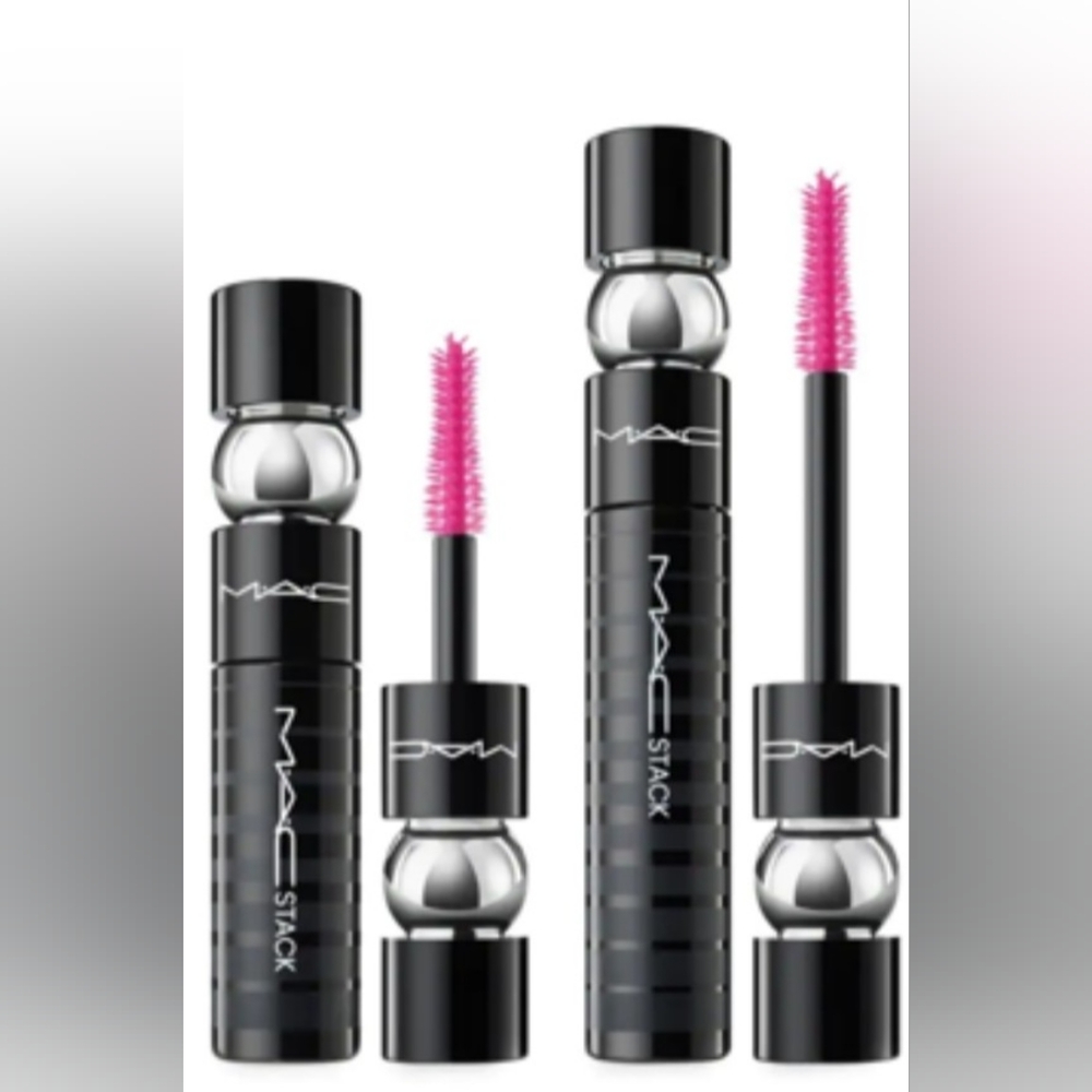 Brand new set of 2 MAC Stack mascaras, 1 full size 1 deluxe travel size